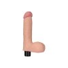 Naturalny wibrator miękki penis z jądrami 20 cm